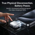 Smart Auto Stop Charging Protector - AI Auto Disconnect 140W Fast Charger